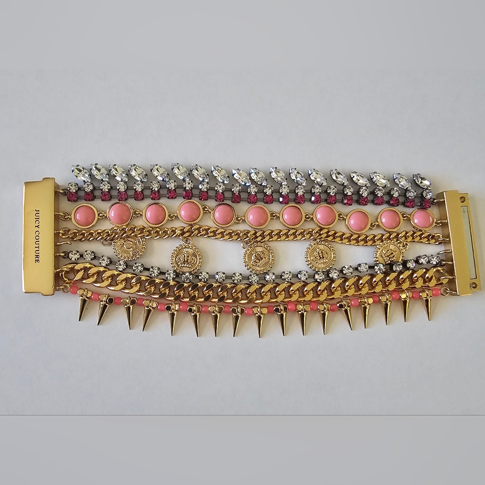 Juicy Couture Multistrand Magnetic Closure Bracelet
